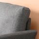 preview thumbnail 5 of 7, Priage by ZINUS Soft Grey Upholstered Loveseat