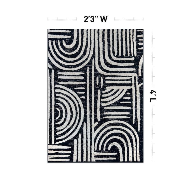 Transitional Bohemian Area Rug