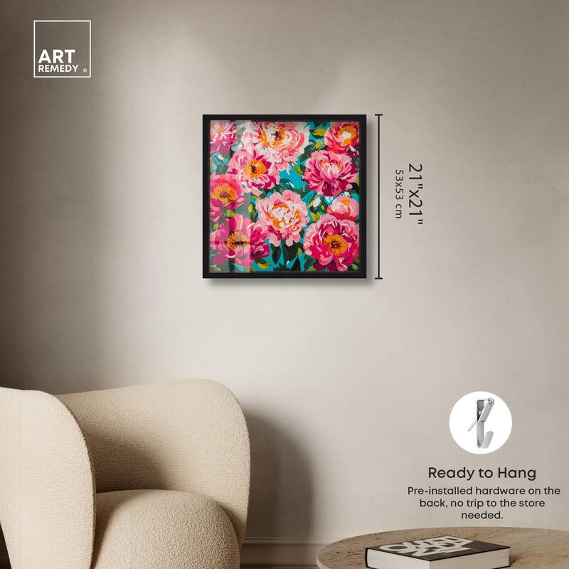 Maximalist Bloom Shadowbox by Art Remedy