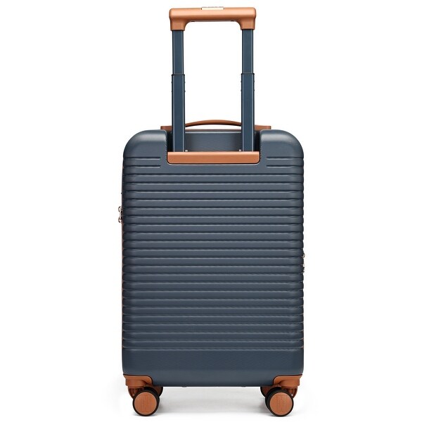 ELLE Escape Expandable Carry-on Suitcase with Front Laptop Pocket