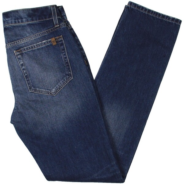 mens straight leg distressed jeans
