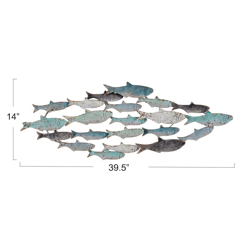 School of Fish Wall Decor