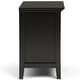 preview thumbnail 62 of 104, WYNDENHALL Halifax SOLID WOOD 24 inch Wide Bedside Nightstand Table