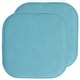 preview thumbnail 44 of 106, 16-in. Square Non-slip Memory Foam Seat Cushions (2 OR 4) - 16 X 16 Set of 2 - Teal