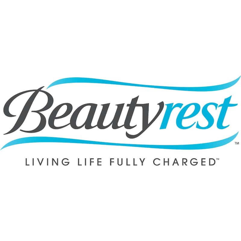 Beautyrest Sky Rise Raised Air Mattress with External Pump - Inflatable Bed with Edge Support, Puncture-Resistant Vinyl