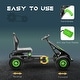 preview thumbnail 15 of 18, Pedal Go Kart for Kids 5-12, Ride-On Toy with Ergonomic Seat, Wear-Resistant Wheels, Hand Brake and Suspension System