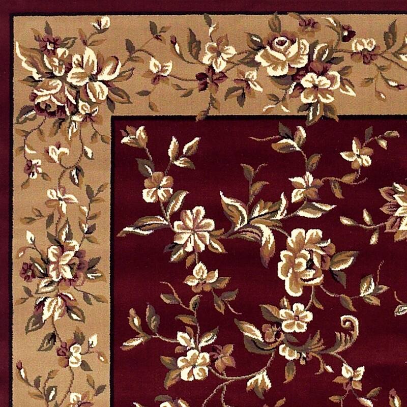 Domani Lexington Traditional Floral Area Rug