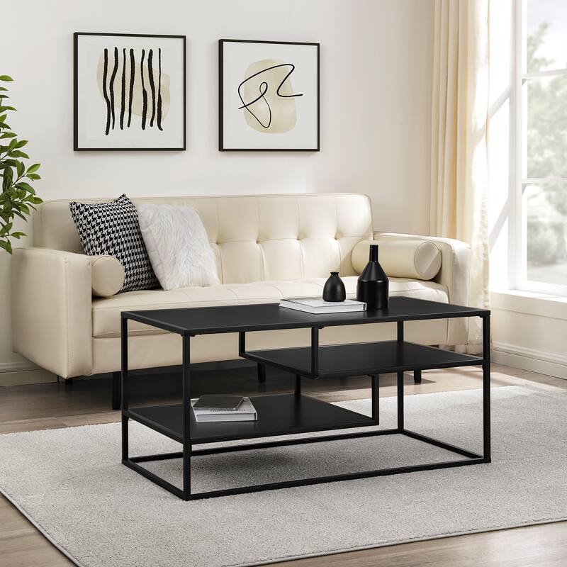 Middlebrook Designs Modern 2-Tier Coffee Table