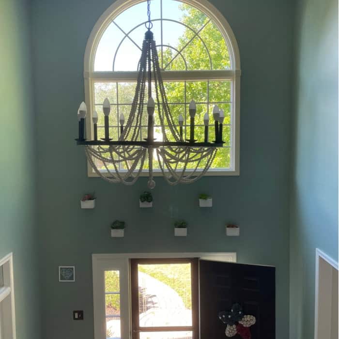 Cauhu 12-light Farmhouse Empire Beaded Chandelier - N/A