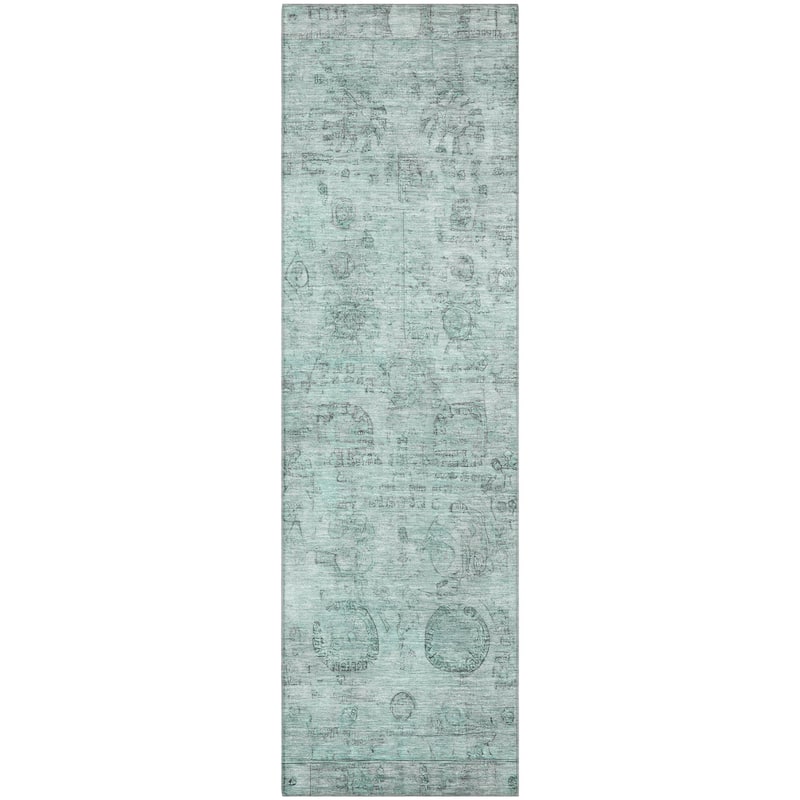 Premium Washable Super Soft Vintage Traditional Mayfield Rug