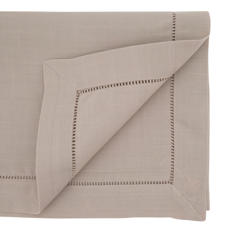 Classic Hemstitch Border Tablecloth