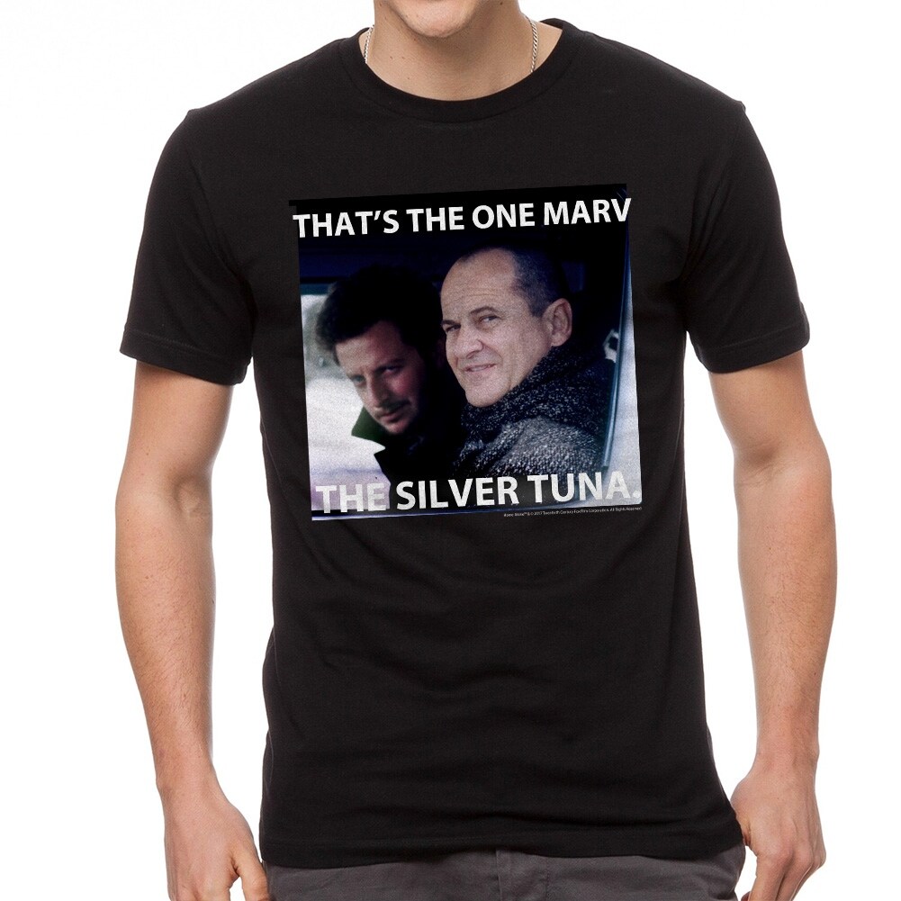 Shop Home Alone That S The One Marv Quote Men S Black T Shirt Overstock 17574053