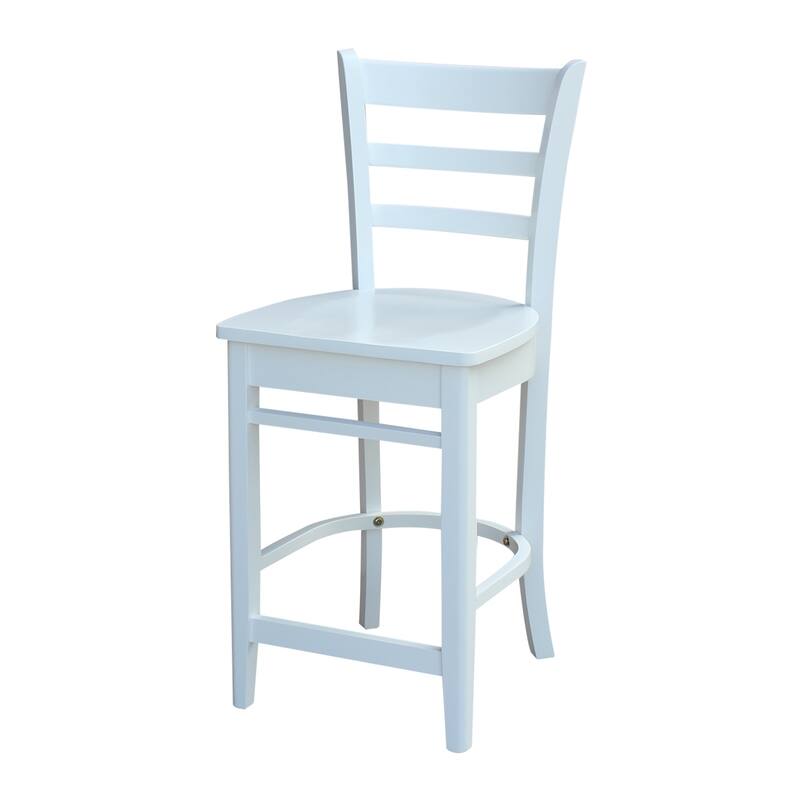 42 In Round Top Drop Leaf Table with 2 Counter Height Stools