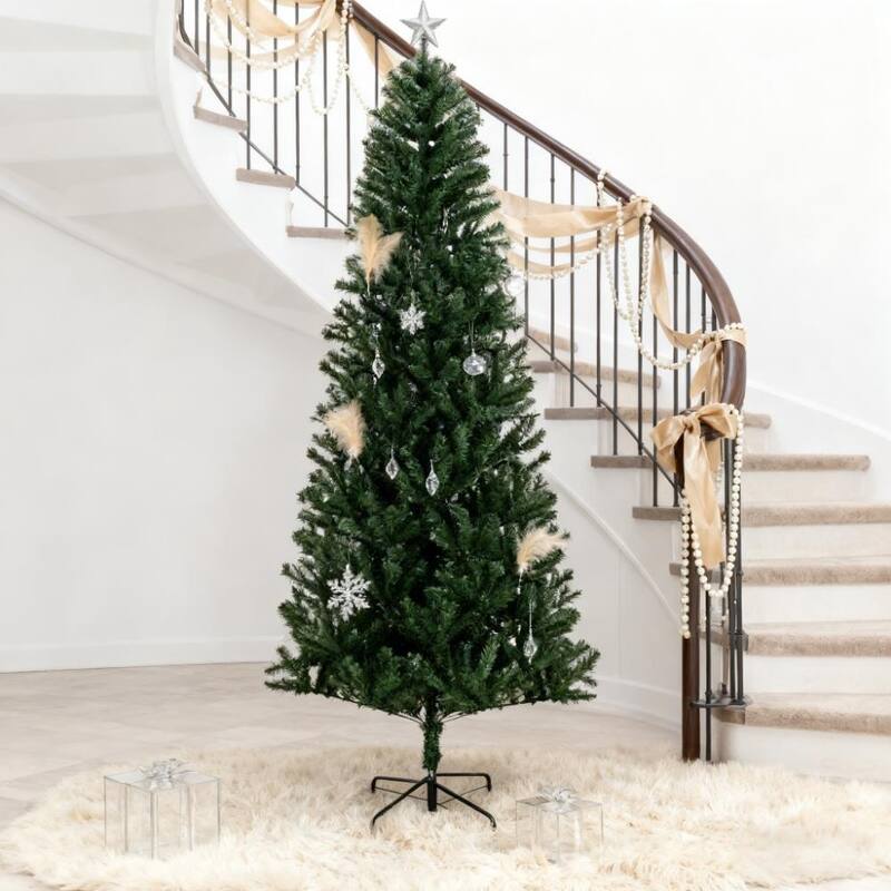 Xmas Tree,Artificial Christmas Tree,with Realistic Branch Tips for Indoor, Home, Holiday - Green