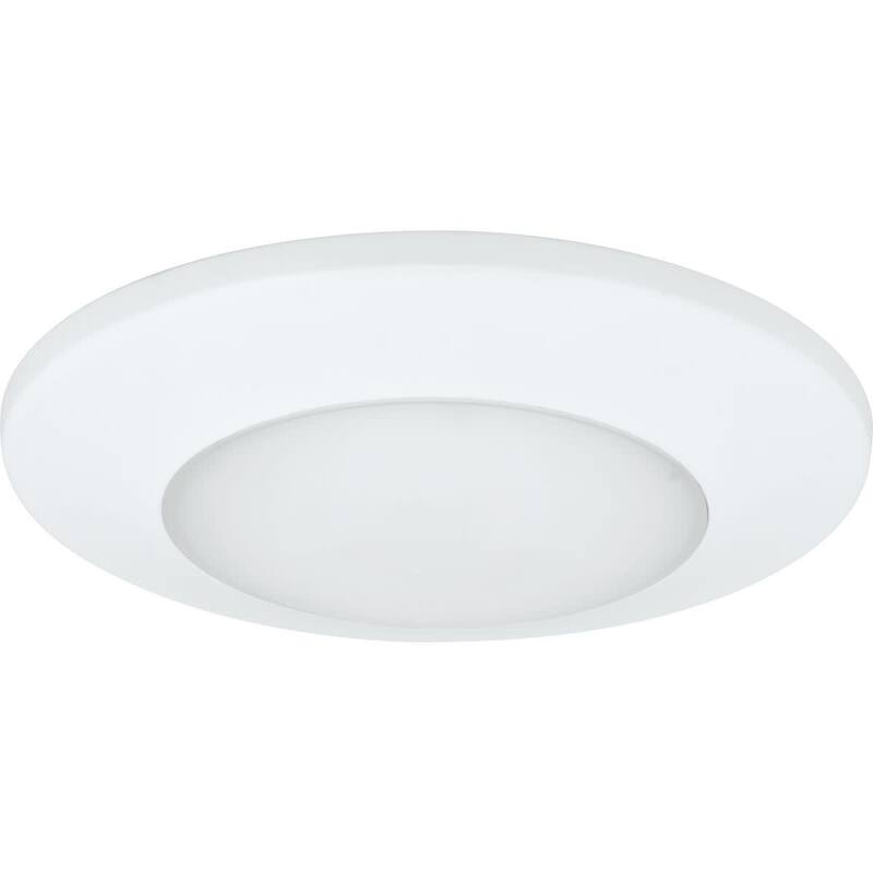 James Allan Hazel 7-1/4" Wide Integrated LED Ceiling Fixture with - White
