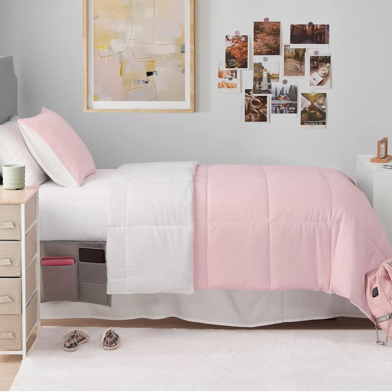 The Sheet Lab Box Stitch Reversible Comforter Sets