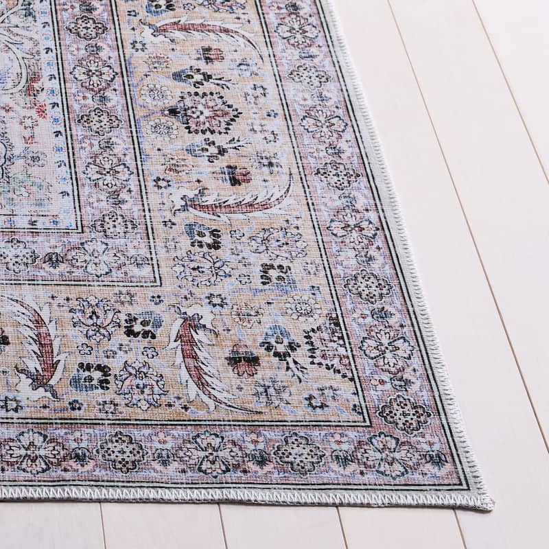 SAFAVIEH Arizona Polyxeni Machine Washable & Slip Resistant Rug