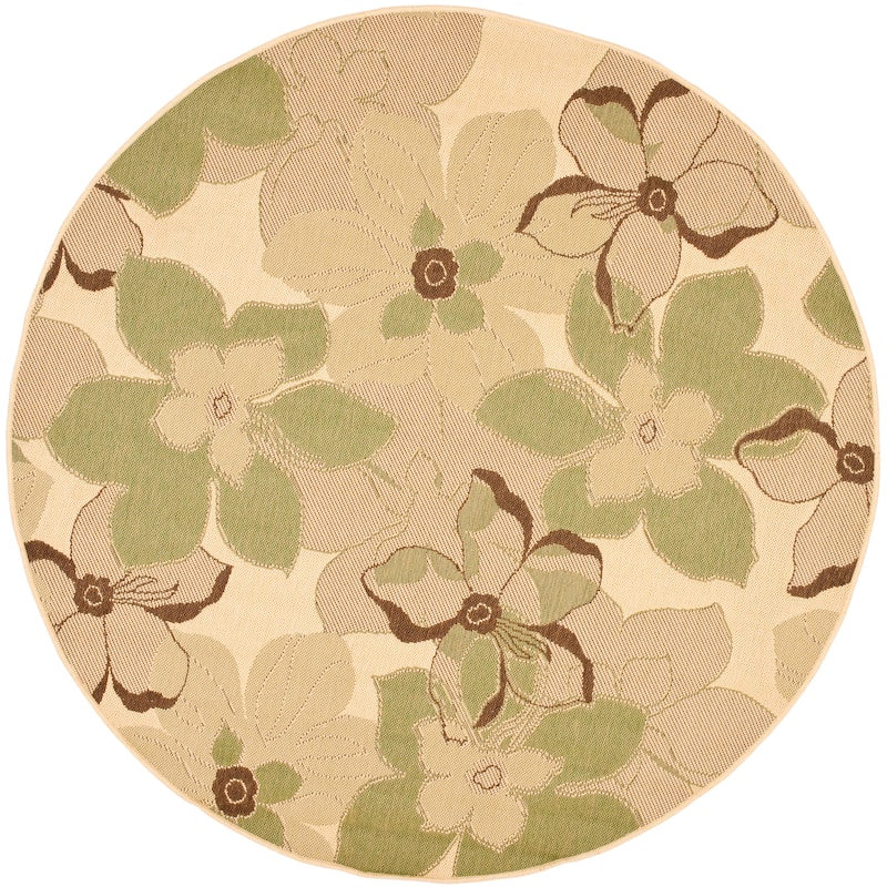 SAFAVIEH Courtyard Wanita Indoor/ Outdoor Waterproof Patio Backyard Rug
