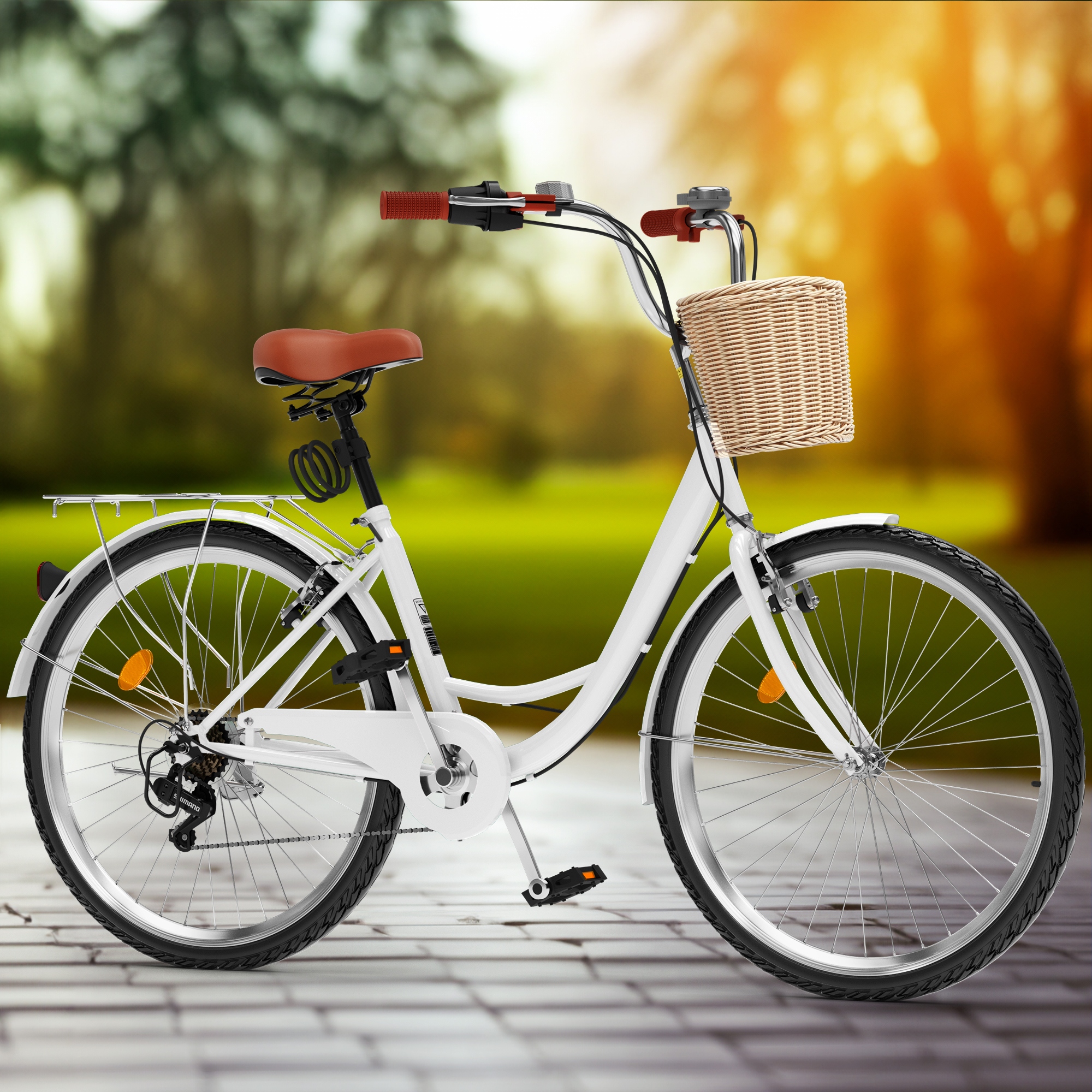 White beach cruiser seat 2025