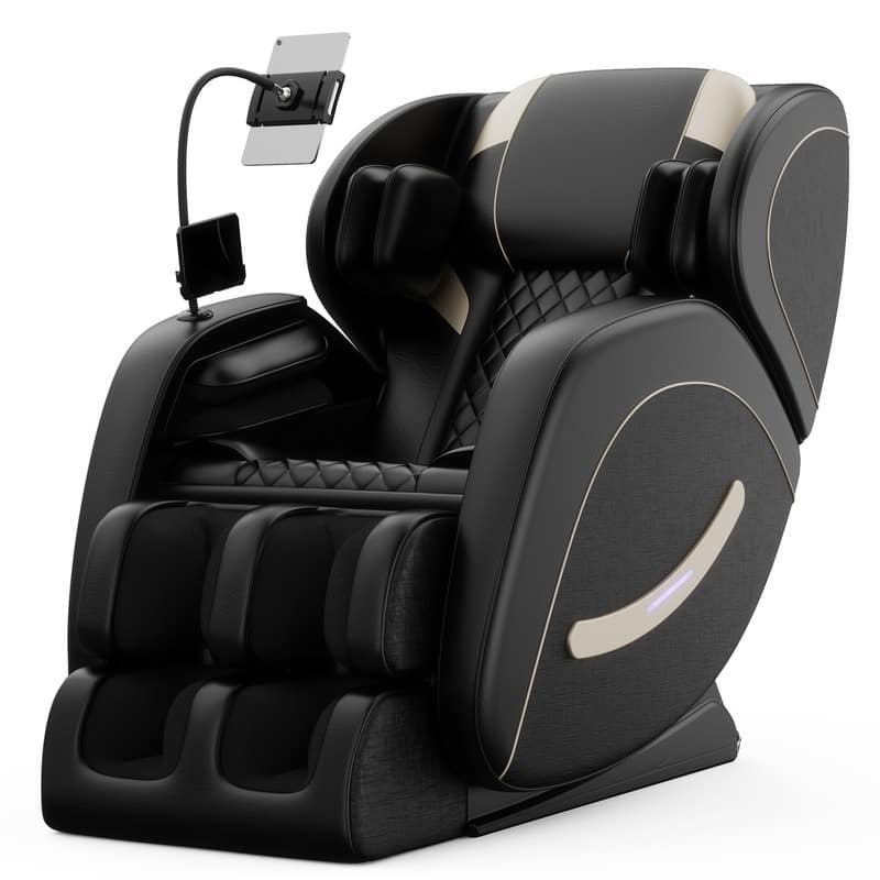 Luxury Zero Gravity Massage Chair Recliner with Full Body Air Pressure, Bluetooth Audio & Heating