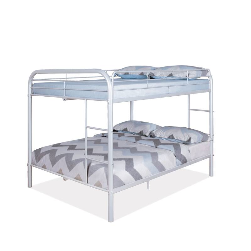 Furniture of America Hind Modern Metal Full over Full Bunk Bed