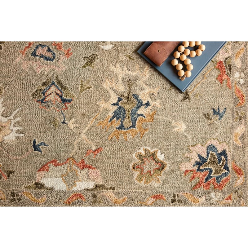 Alexander Home Megan Traditional Floral Area Rug