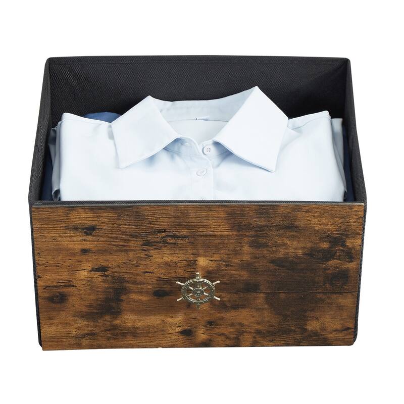 5 Drawers Furniture Storage Chest For Clothing Organization,Brown