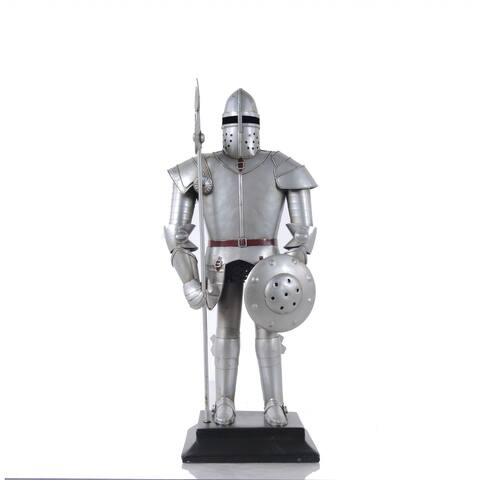 Desktop Suit of Armour Replica Sculpture - 7.5x5x17"