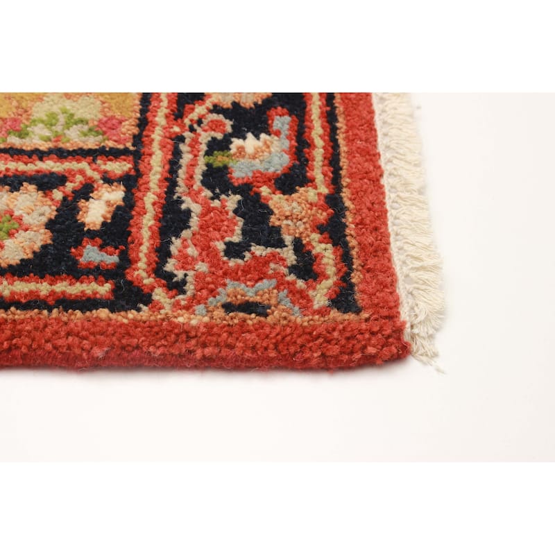 ECARPETGALLERY Hand-knotted Serapi Heritage Red Wool Rug - 2'8 x 9'7