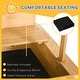 preview thumbnail 5 of 16, Outsunny Kids Sandbox with Cover, Outdoor Wooden Sandbox with Canopy - 41.75" x 41.75" x 47.75"