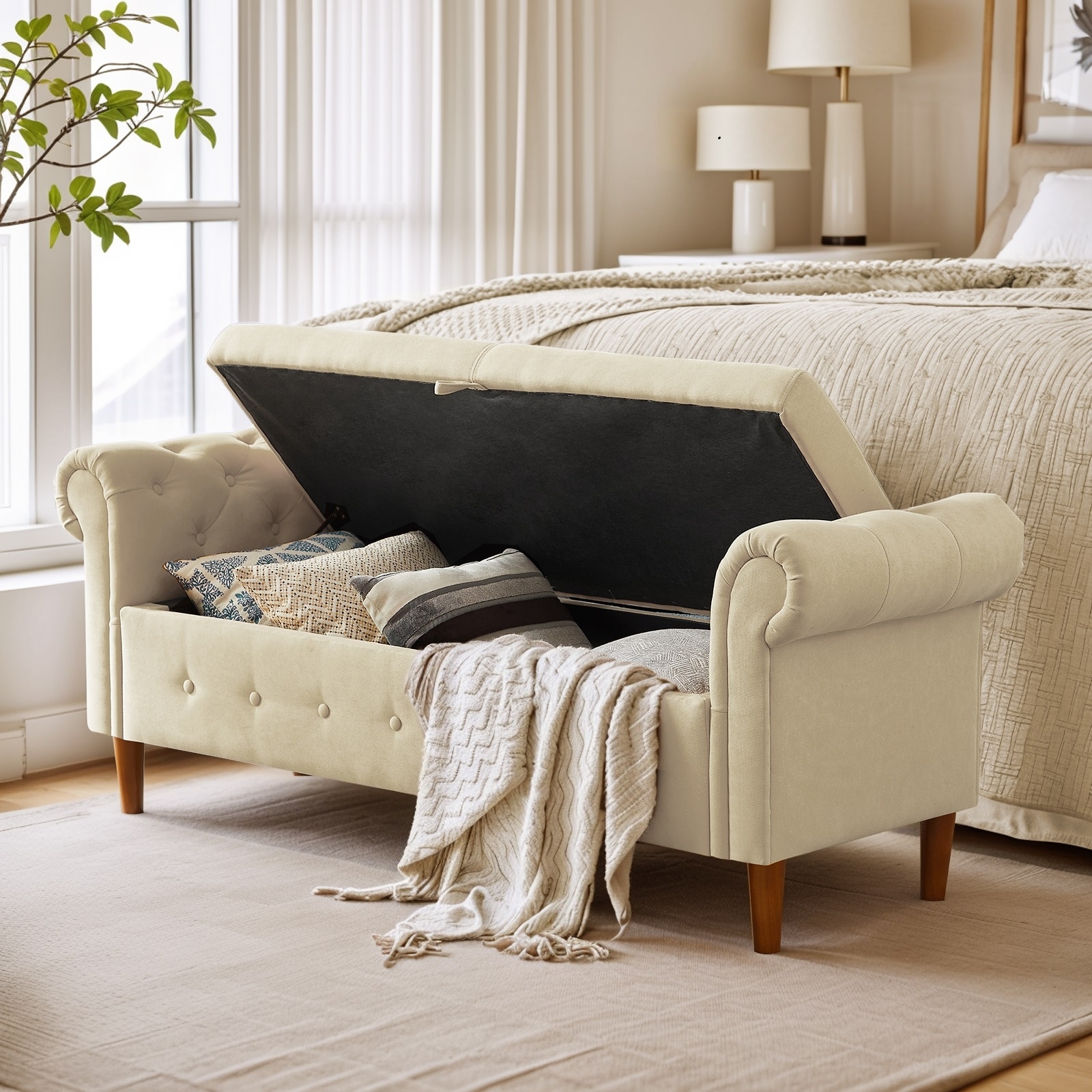 End of bed pillow online