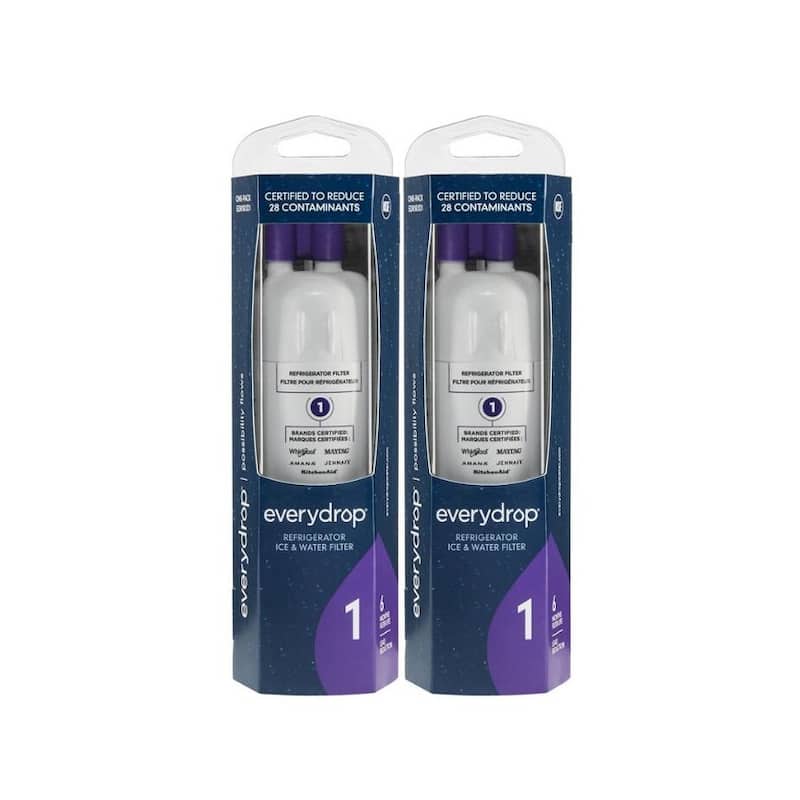 2pack Whirlpool EDR1RXD Everydrop Refrigerator Water Filter,W10295370A ...
