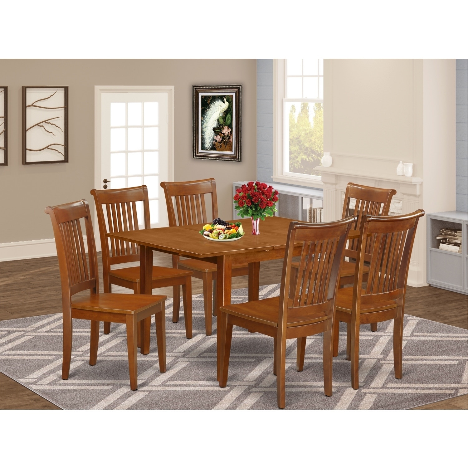 Small Dining Table Set - Modern Dining Chairs, Kitchen Table, Bistro Set, Compact Table & Chairs