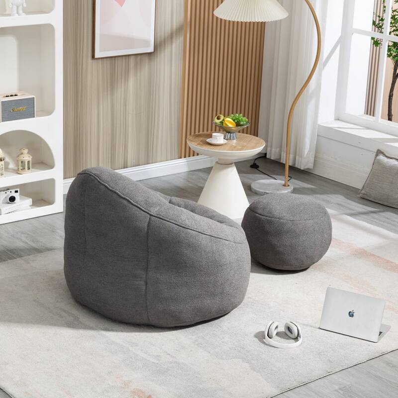 Bedding Bean Bag Sofa Chair High Pressure Foam Bean Bag