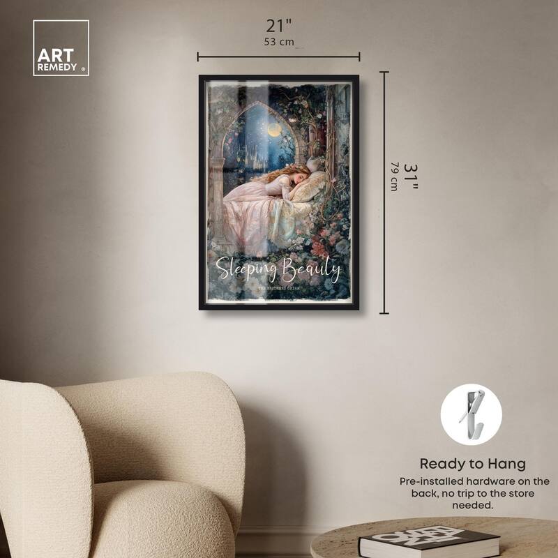 Classic Sleeping Beauty Shadowbox by Art Remedy