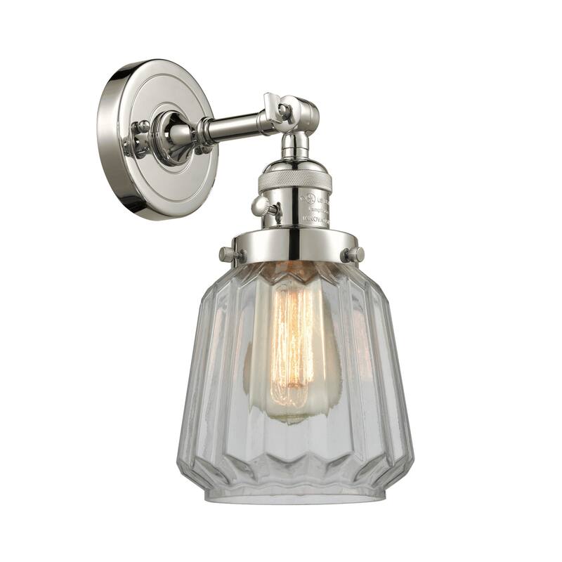 Innovations Lighting Chatham Single Light 12" Tall Bathroom Sconce