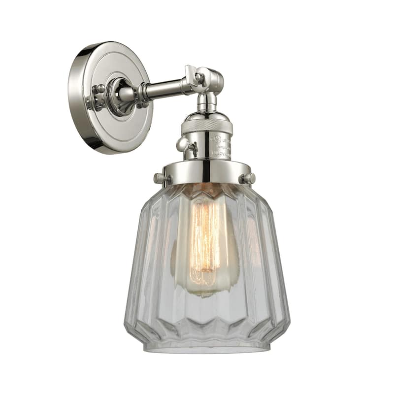 Innovations Lighting Chatham Single Light 12" Tall Bathroom Sconce
