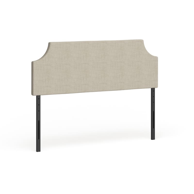 Laura Queen Upholstered Fabric Headboard