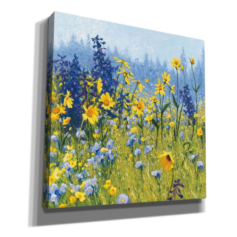 Epic Graffiti 'Joyful in July III' by Shirley Novak, Canvas Wall Art