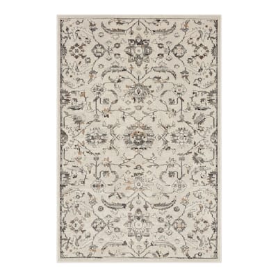 Mohawk Home Mizani Floral Ornamental Woven Area Rug