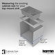 preview thumbnail 46 of 60, Karran 33" Top Mount Large/Small Bowl Quartz Kitchen Sink Kit - 33" x 22" x 9"