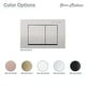 preview thumbnail 3 of 27, Swiss Madison Wall Mount Toilet Actuator Flush Push button Plate