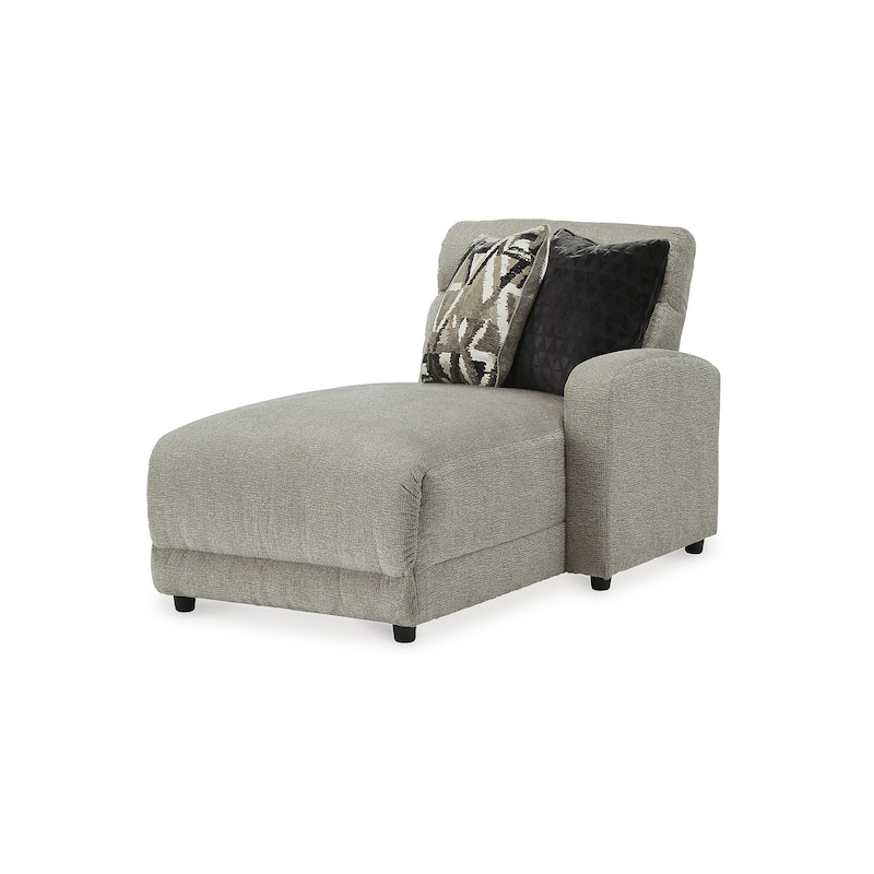 Signature Design by Ashley Colleyville Gray 3-Piece Power Reclining Sectional with Chaise - 104"W x 65"D x 39"H