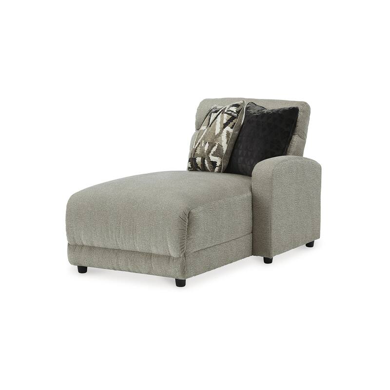 Signature Design by Ashley Colleyville Gray 4-Piece Power Reclining Sectional with Chaise - 140"W x 65"D x 39"H