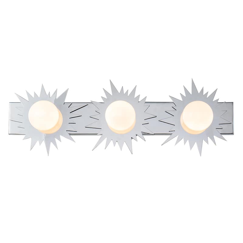 3 Light Bath bar vanity in Chrome