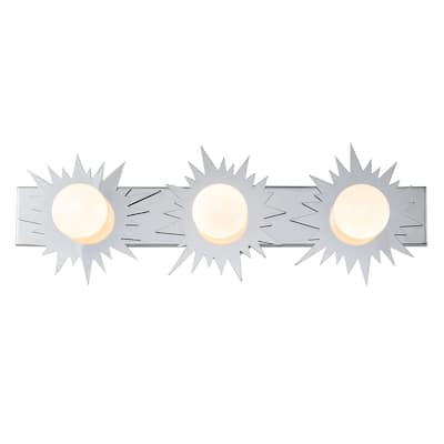 3 Light Bath bar vanity in Chrome