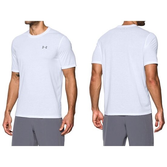 white under armour undershirt