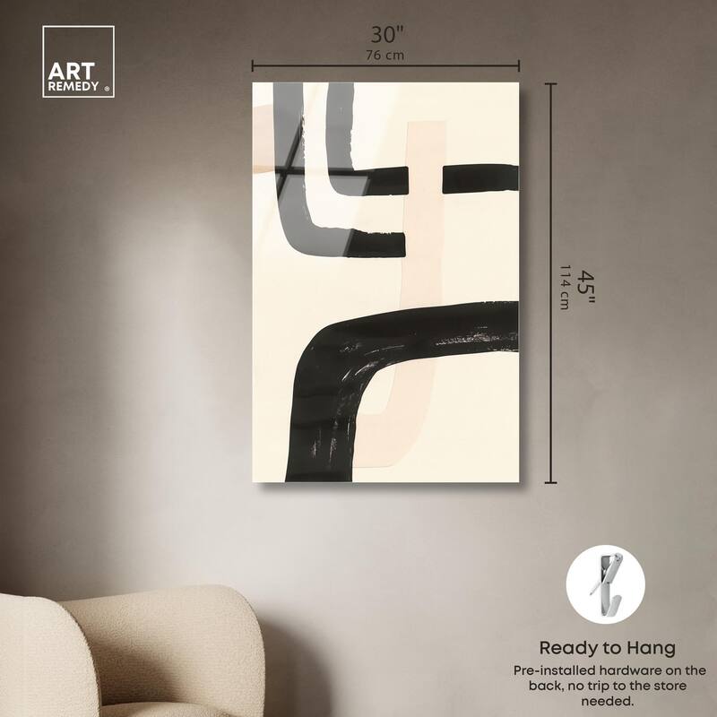 Contempogeo II Acrylic by Art Remedy, Ready to Hang