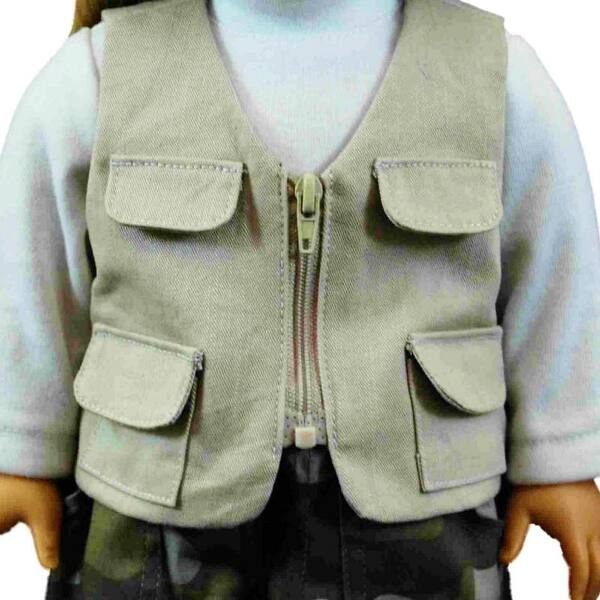 18 In Doll Clothes Shoes Accessories Fishing Outfit And Fishing Accessory Set Fits American Girl Dolls Overstock 25970499