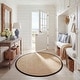 preview thumbnail 121 of 140, SAFAVIEH Natural Fiber Carmit Casual Border Sisal Rug